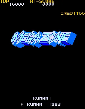 Mega Zone screen shot title